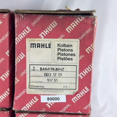 Mercedes 450 SEL 6.9 W116 Kolben Satz 8x MAHLE 003 17 – Bild 9