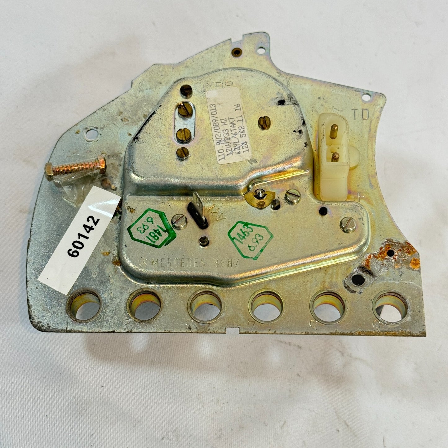 Mercedes W124 Gasolina Cuentarrevoluciones Reloj 4 Cil Velocímetro VDO KI A12...