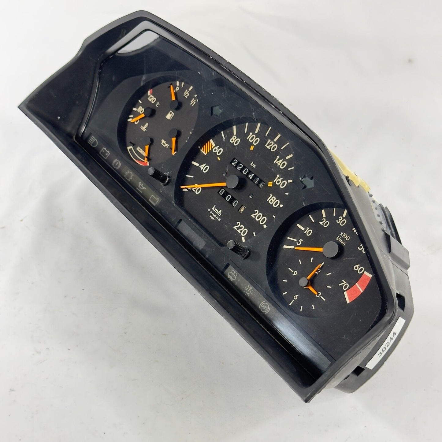 Velocímetro W124 230E 230CE 220kmh ABS ECO Gasolina Kombiinstrument A12454276...