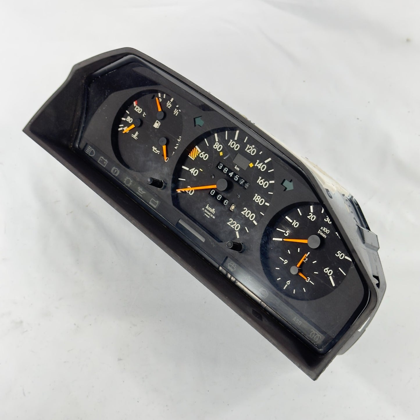 Velocímetro W124 300D 220kmh ABS ASD Diesel Kombiinstrument A1245423066 Mercedes