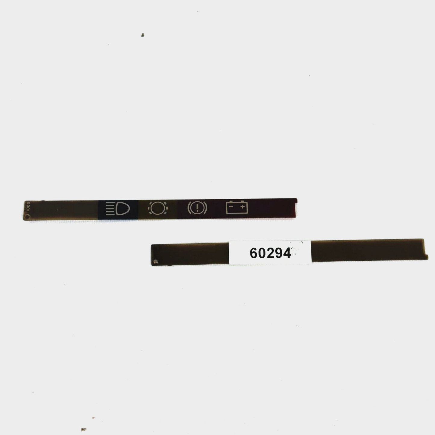 Symbolleiste Streifen Leiste Benzin Kombiinstrument Mercedes W201 A201540244 – Bild 2