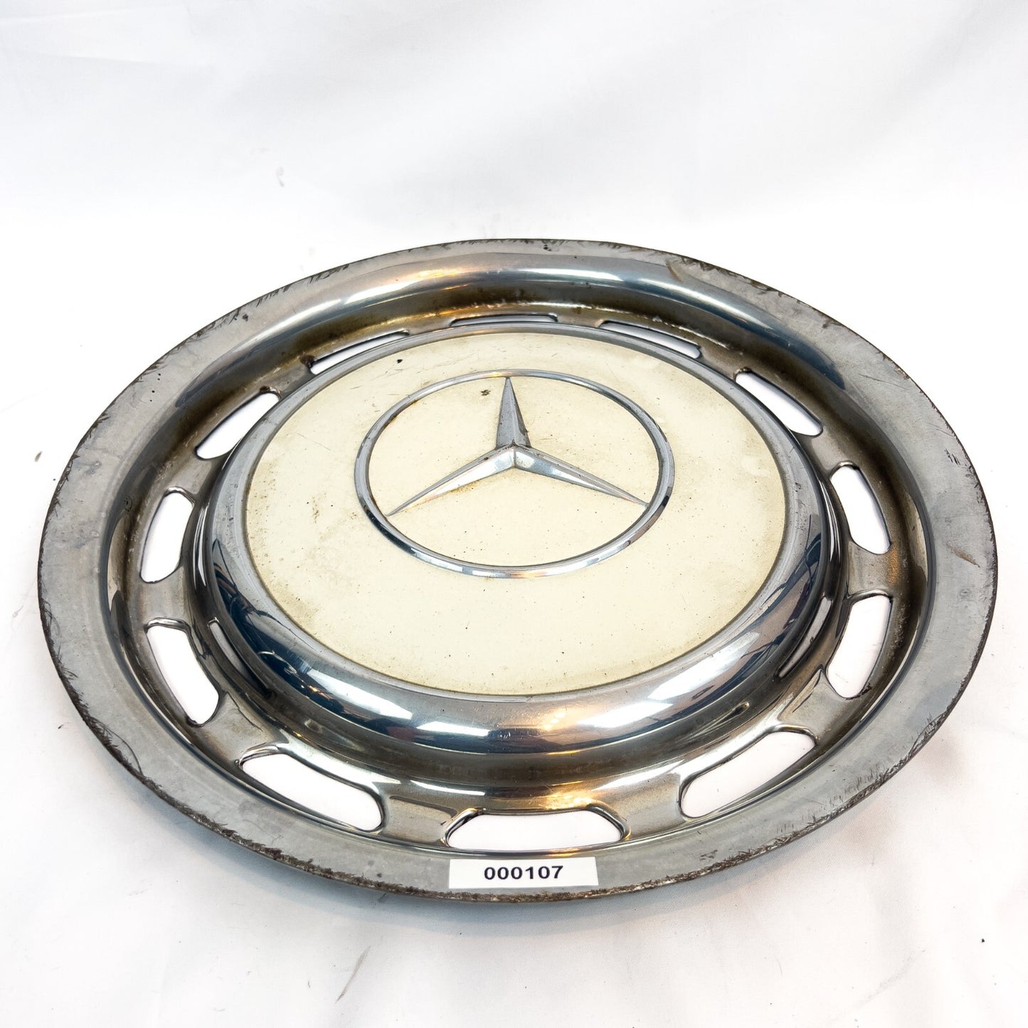Mercedes Benz 14 Zoll Raddeckel Radkappe Zierblende Chrom Classic A1154010324 – Bild 9