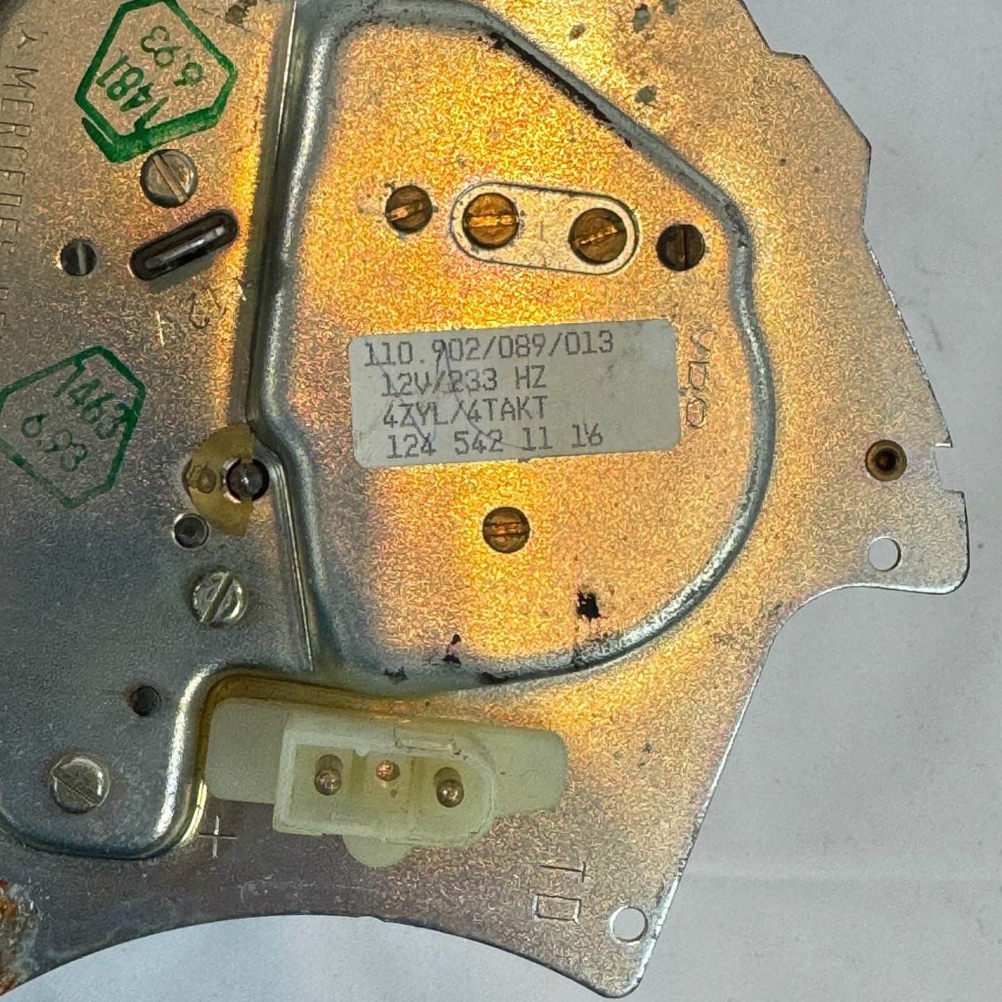 Mercedes W124 Gasolina Cuentarrevoluciones Reloj 4 Cil Velocímetro VDO KI A12...