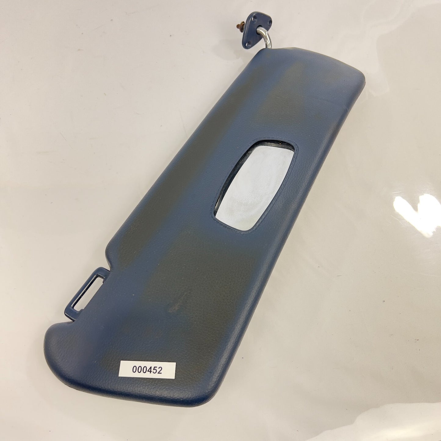MercedesBenz W116 Sonnenschutz Fahrerseite Blende Spiegel Rechts Innenraum Blau – Bild 9