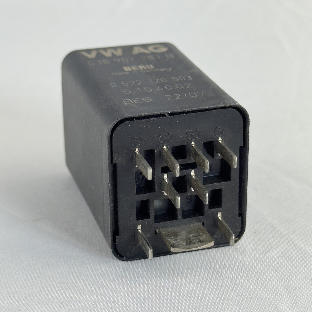 VW Relais 457 038907281B Glühzeit Steuergerät – Bild 6