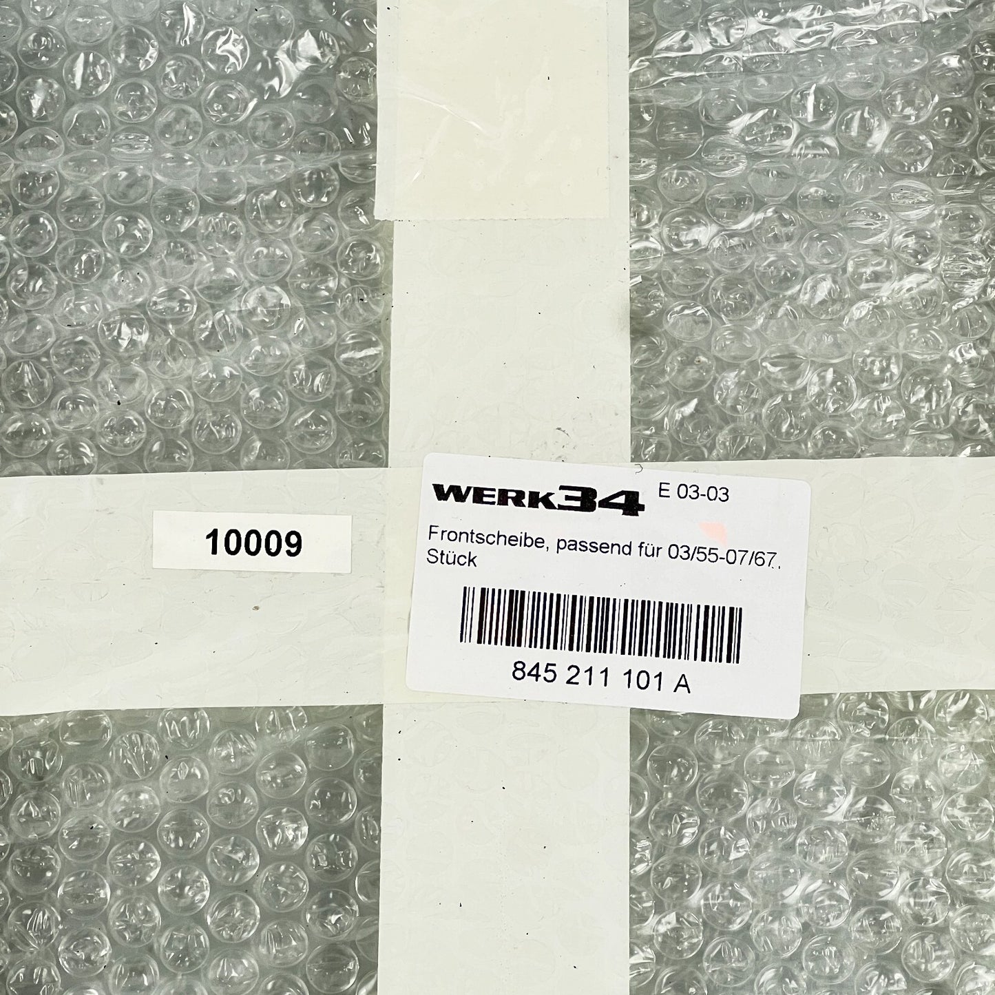VW T1 Bus Frontscheibe 845211101A passend für 03/55 bis 07/67 Werk34 Glas – Bild 3
