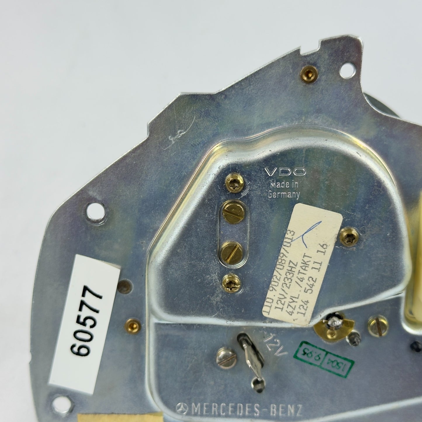 Mercedes W124 Drehzahlmesser 4Zyl Tacho Kombiinstrument Benzin Uhr A12454211168