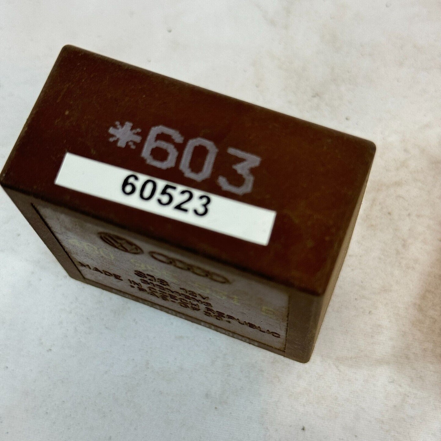 Relé VW 603 Relé de trabajo 4B0955531E Líquido lavaparabrisas Asiento Audi...