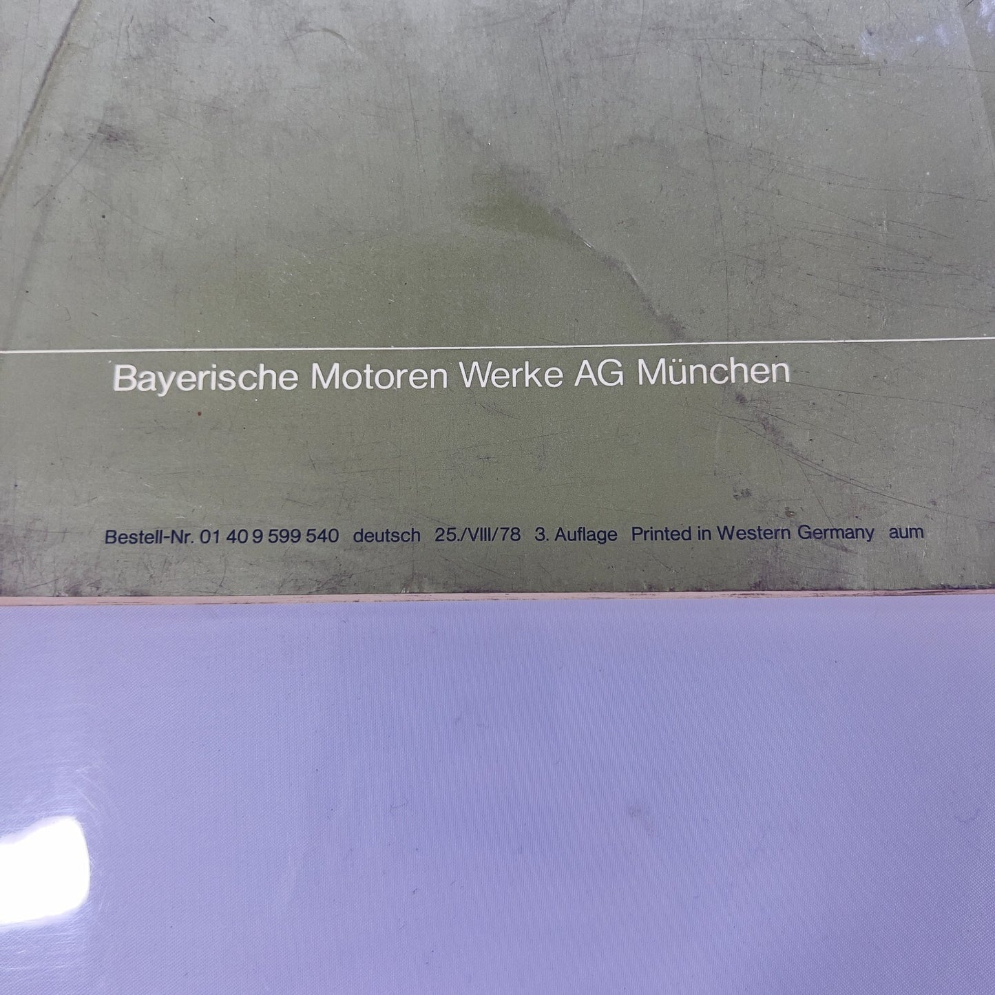 BMW 7er Betriebsanleitung Deutsch 728 730 733i – Bild 7