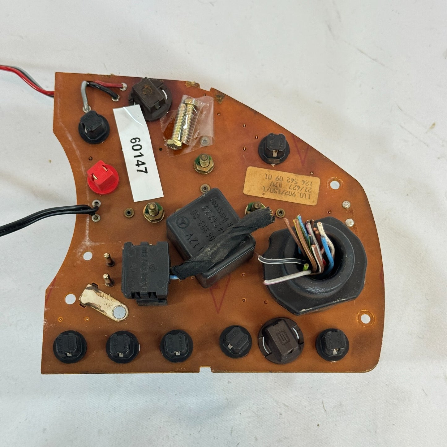 Mercedes W124 Öldruckanzeige Tankanzeige Temperatur Tacho VDO KI 1245420901