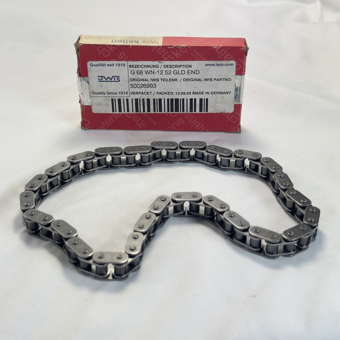 iwis Ölpumpenkette 0019970294 für Mercedes W124, W126, R129, W463 – 52 Glieder