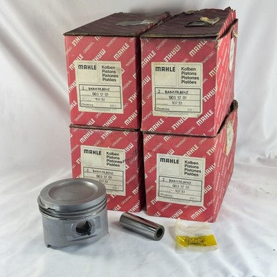 Mercedes 450 SEL 6.9 W116 Kolben Satz 8x MAHLE 003 17 – Bild 1