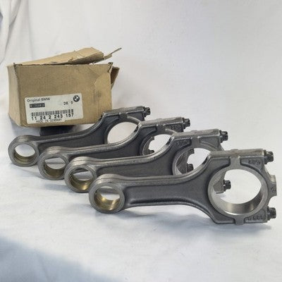 BMW Pleuel Teilsatz 4 Stück 11242243157 M51 E34 E36 – Bild 1