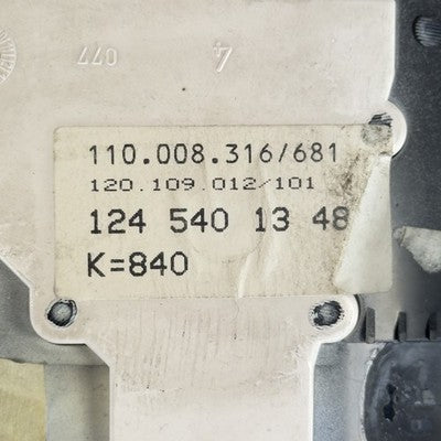 Mercedes W124 Kombiinstrument Tacho 1245426006 180 – Bild 8