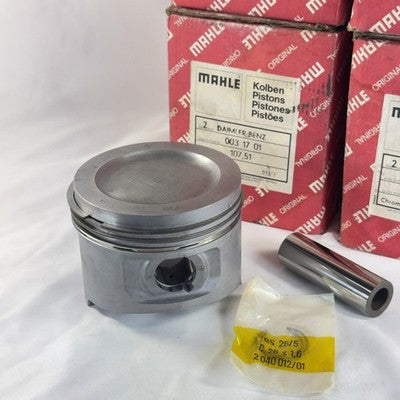 Mercedes 450 SEL 6.9 W116 Kolben Satz 8x MAHLE 003 17 – Bild 2