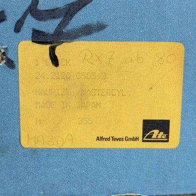 ATE Hauptbremszylinder 24.2120-0505.3 NOS 20,64mm Made – Bild 7