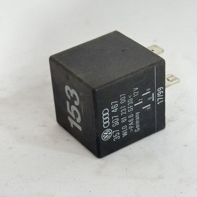 VW Audi Relais 153 357907467 12V original Steckrelais – Bild 2