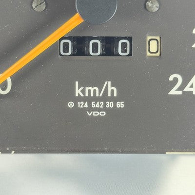 Mercedes W124 Tacho 1245423065 240 km/h VDO 220 E E – Bild 2