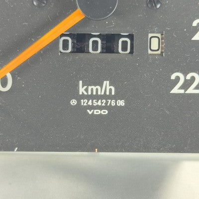 Mercedes W124 C124 Tacho 1245427606 220 km/h VDO 230 E – Bild 2