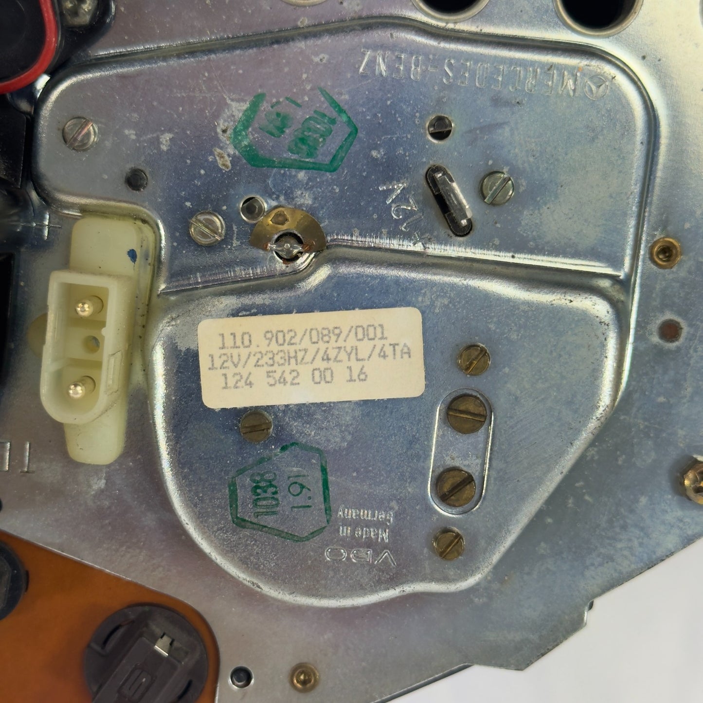 Mercedes W124 Tacho Kombiinstrument 200 200E 230TE 4 Zylinder ABS A12454247687
