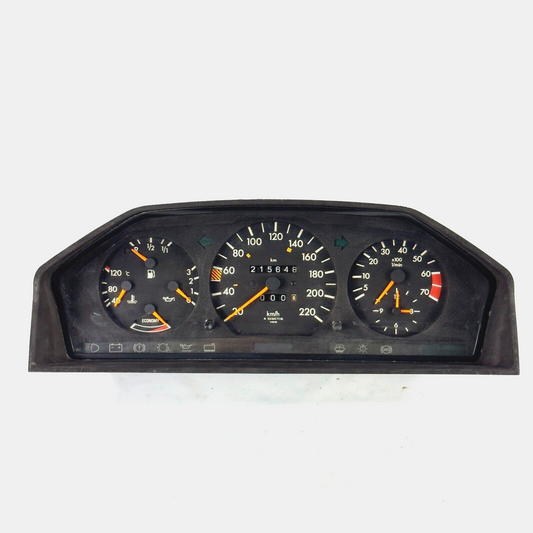 Velocímetro W124 200 200E 230TE 220kmh ABS ECO Kombiinstrument A1245427306 Me...