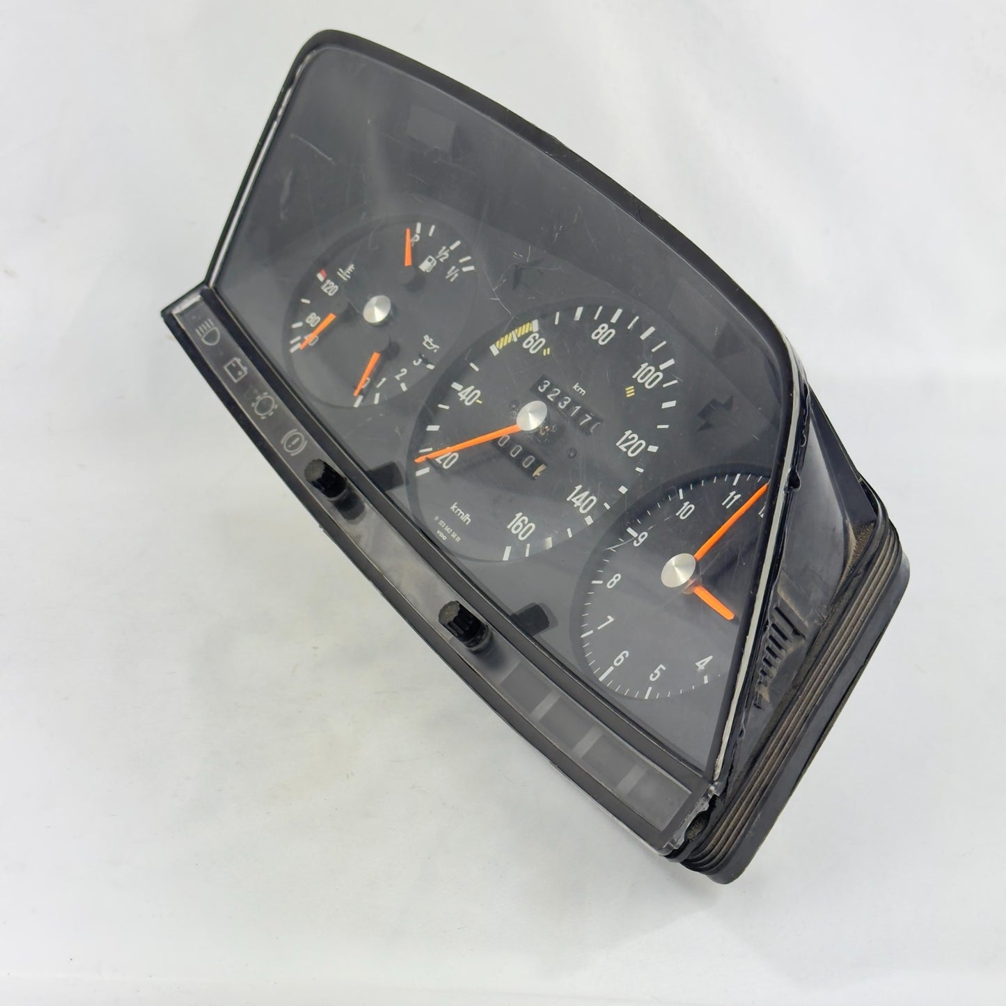 Mercedes W123 S123 T123 Tacho Kombiinstrument Uhr 160kmh VDO A12354256012