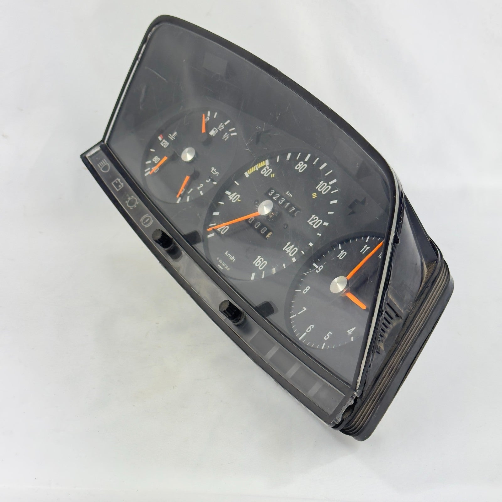 Mercedes W123 S123 T123 Tacho Kombiinstrument Uhr 160kmh VDO A12354256012