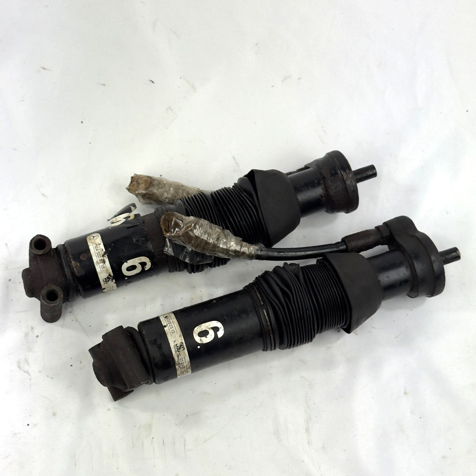 Mercedes W124 Federbein Niveau Stoßdämpfer Niveauregulierung 6 A1243202313 Sachs1