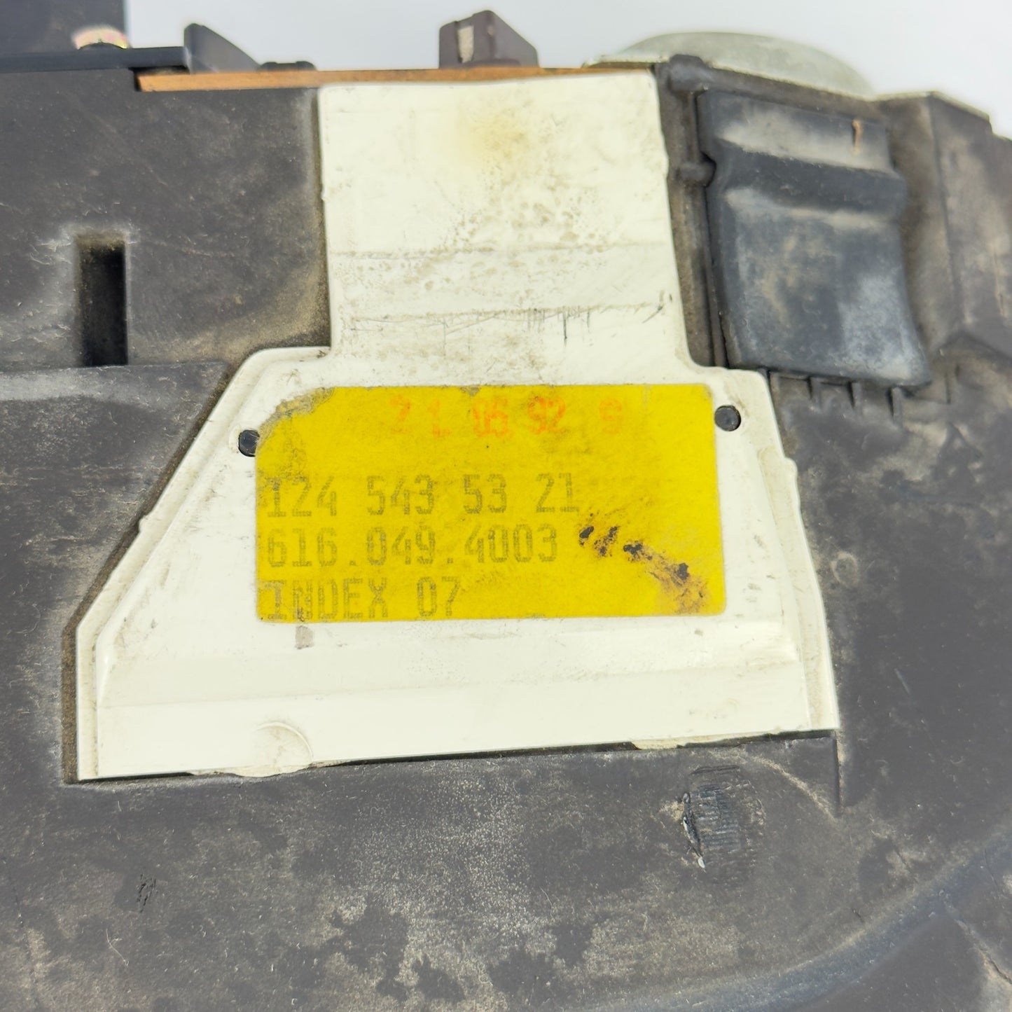 Mercedes W124 Tacho Kombiinstrument 250D 300TD 200kmh Diesel A12454219664