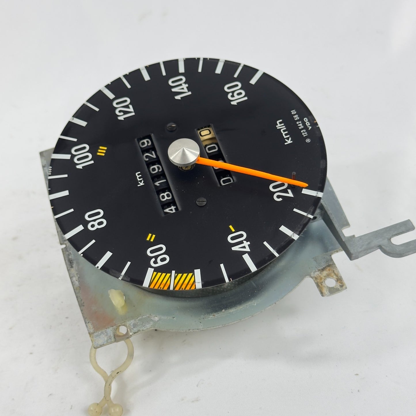 Mercedes W123 Tacho Tachometer Kombiinstrument 4 Gang VDO 160kmh 12354256015