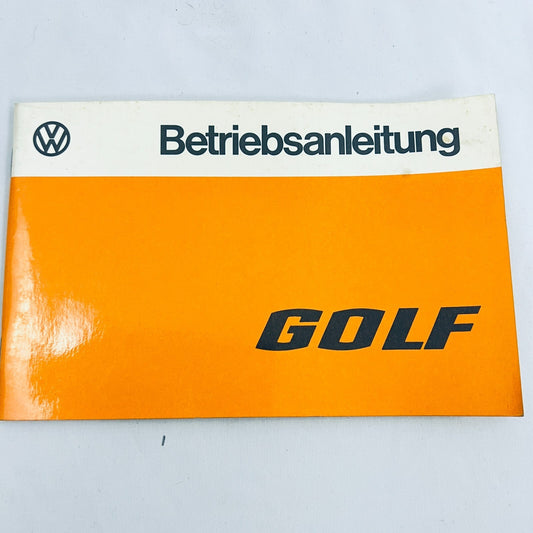 VW Golf I Betriebsanleitung 1976 Deutsch – Bild 1
