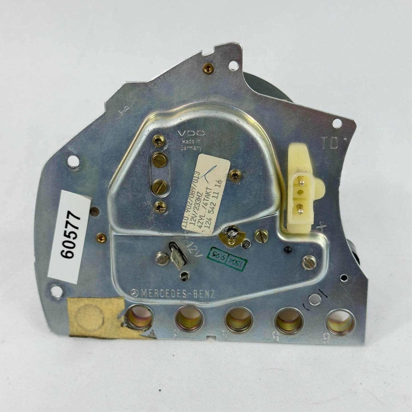 Mercedes W124 Drehzahlmesser 4Zyl Tacho Kombiinstrument Benzin Uhr A12454211167