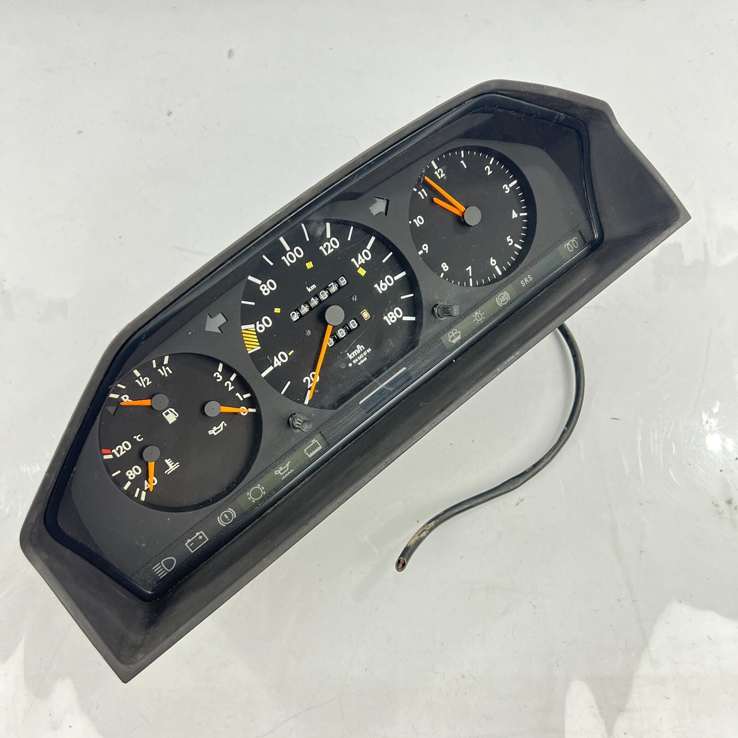 Mercedes W124 Tacho 180kmh Kombiinstrument A1245420766 für 200D E 200D  200TD1