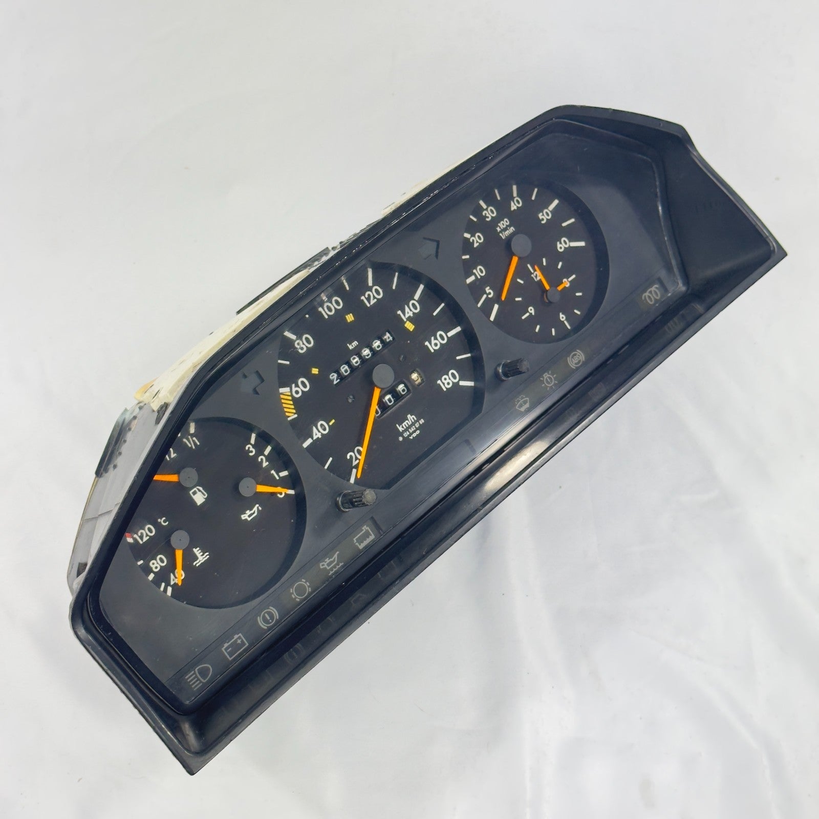 Mercedes W124 200D 200TD Tacho Kombiinstrument 180kmh Diesel A12454207663