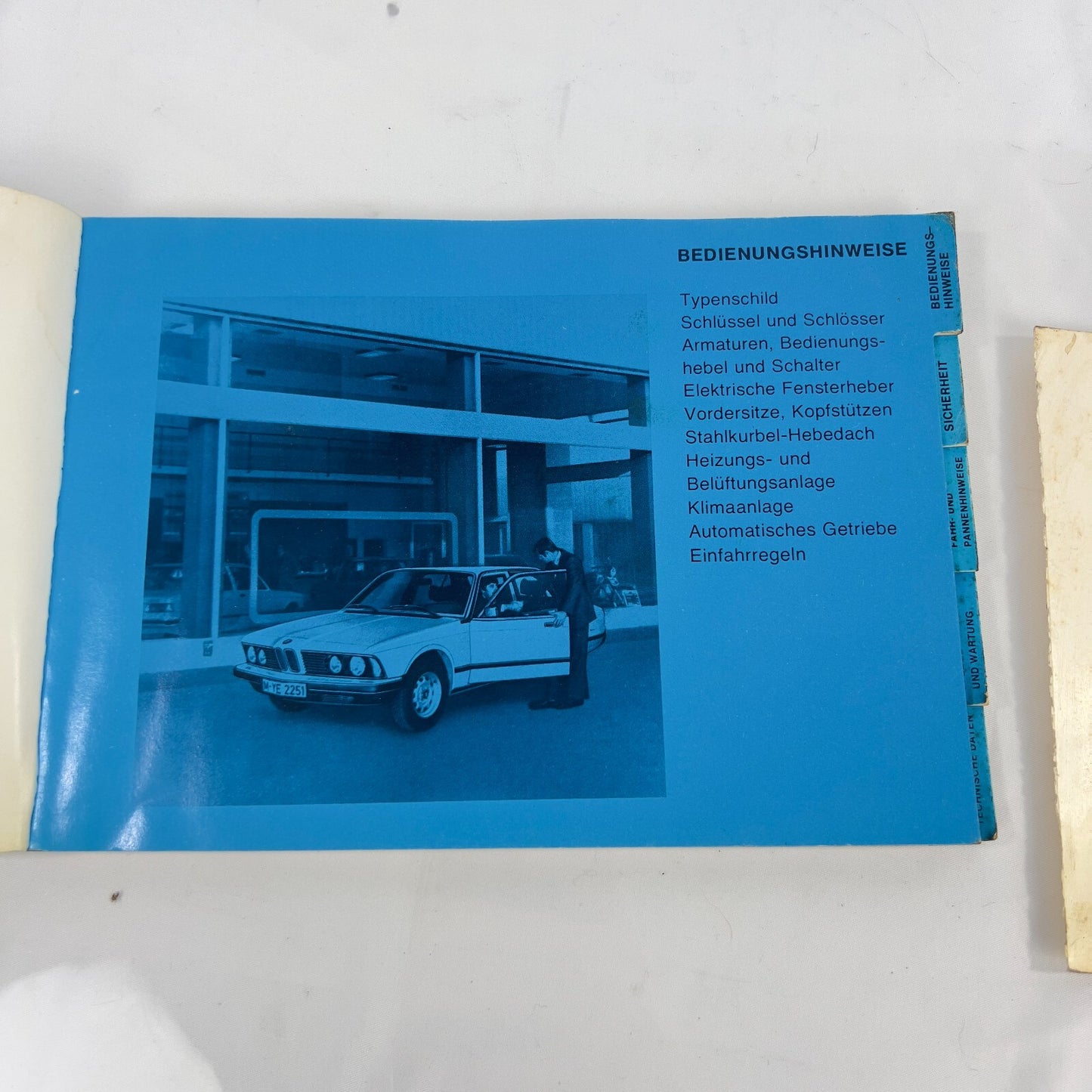 BMW 7er Betriebsanleitung Deutsch 728 730 733i – Bild 4