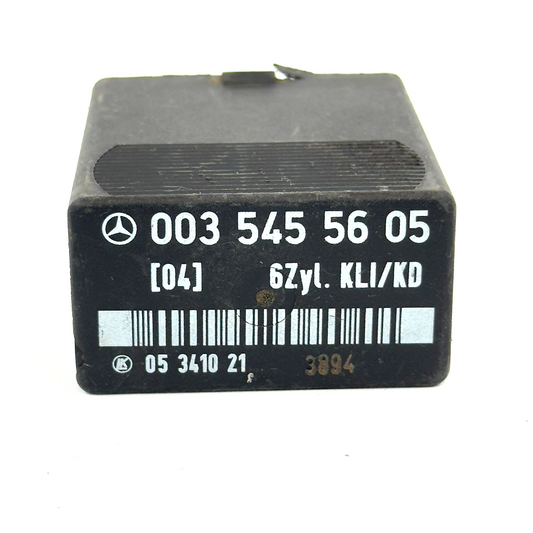 Mercedes W124 Relais Klimaanlage 6Zyl. KLI/KD A0035455605 Original0