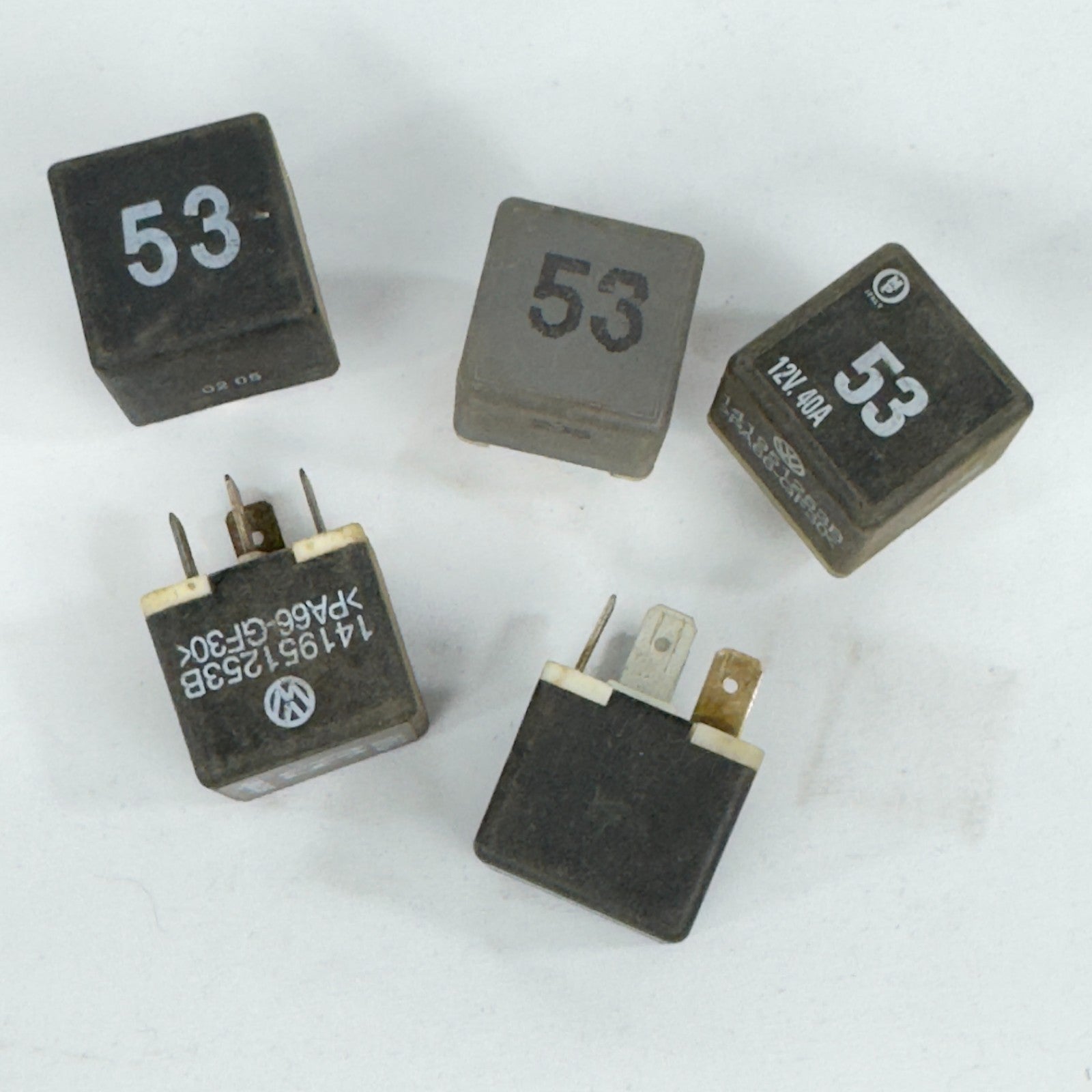 VW Relais 53 Arbeitsrelais Mehrzweckrelais 141951253 Audi Seat Volkswagen Skoda1