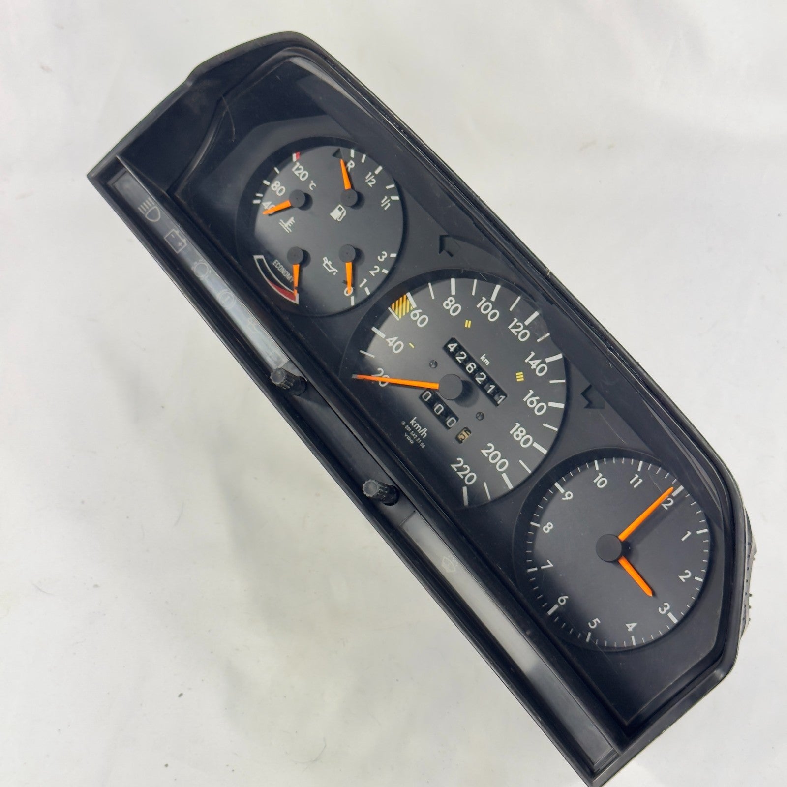 Mercedes W201 2.0E 2.3E Tacho Kombiinstrument 220km/h ECO Uhr A20154221062