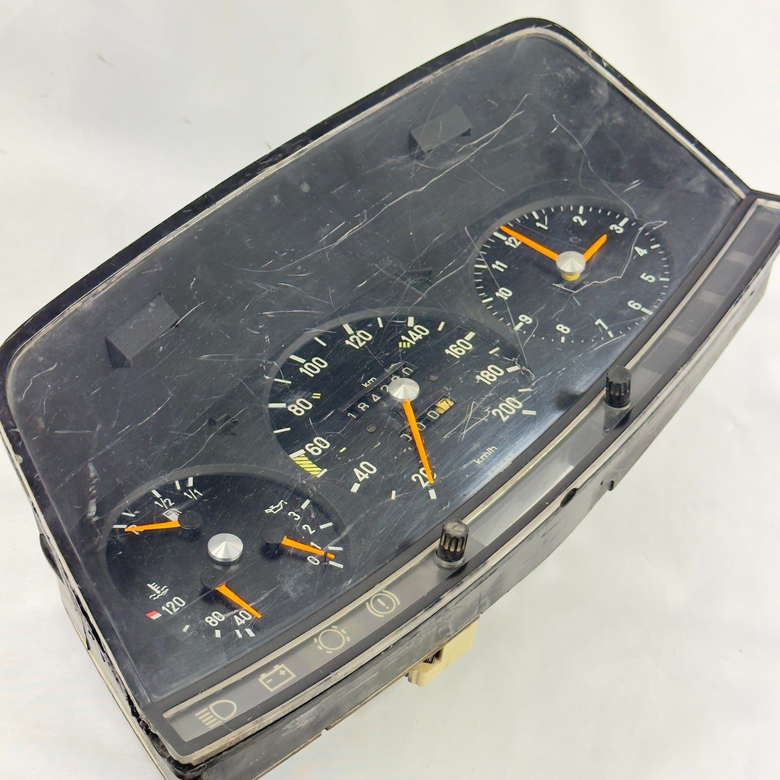 Mercedes W123 S123 T123 Tacho Kombiinstrument Uhr 200kmh VDO A12354268013