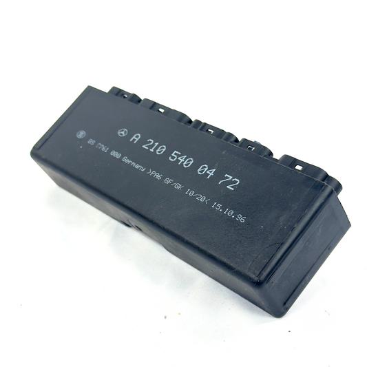 Mercedes W210 W170 Relaiseinheit Sicherungskasten A2105400472 Original0