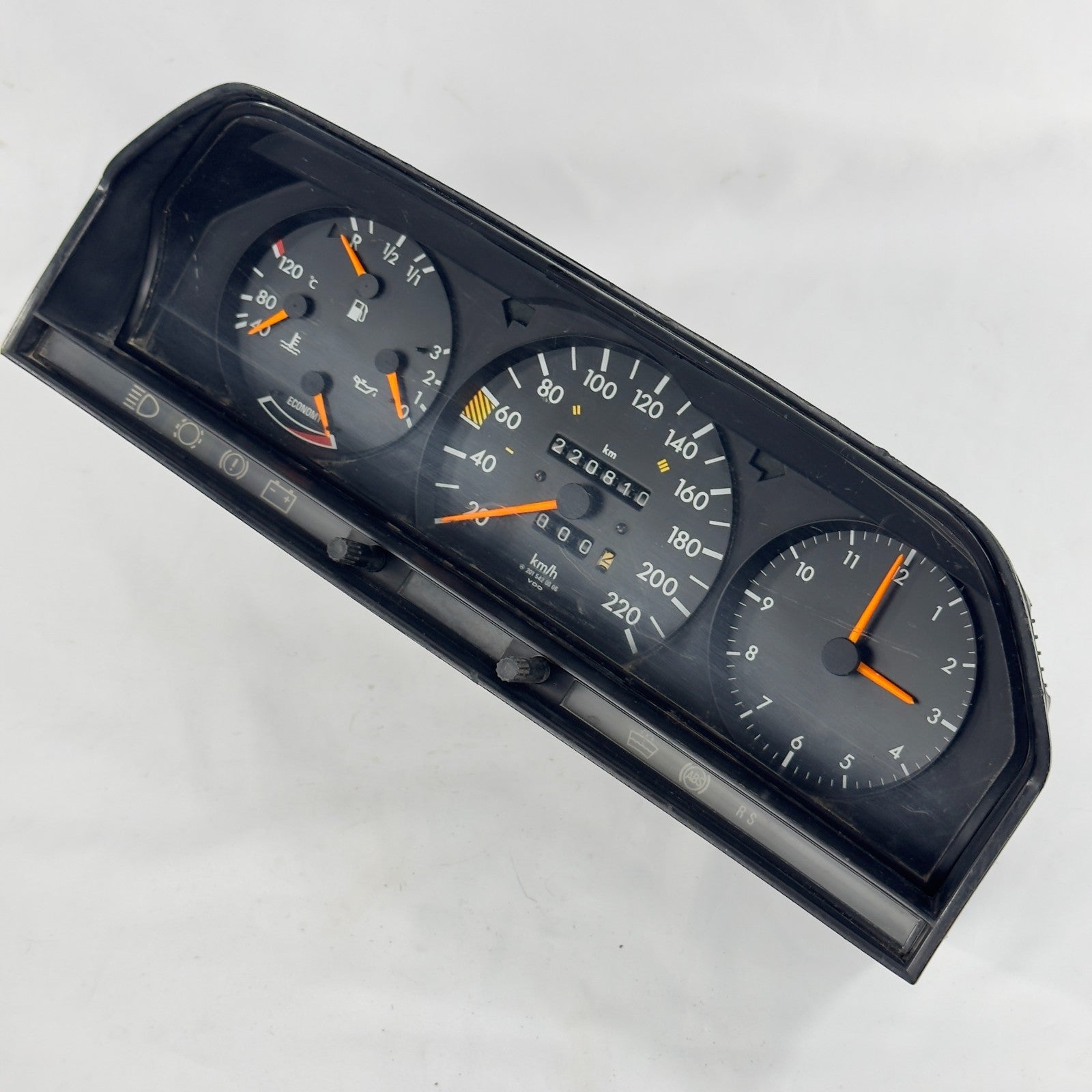 W201 Tachometer 2.0E 220km/h A2015421606 – Bild 3