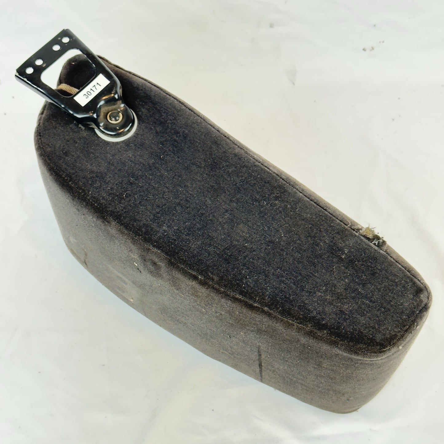 Mercedes Mittelarmlehne Armlehne Rücksitzbank W116 Stoff Braun Schwarz – Bild 4