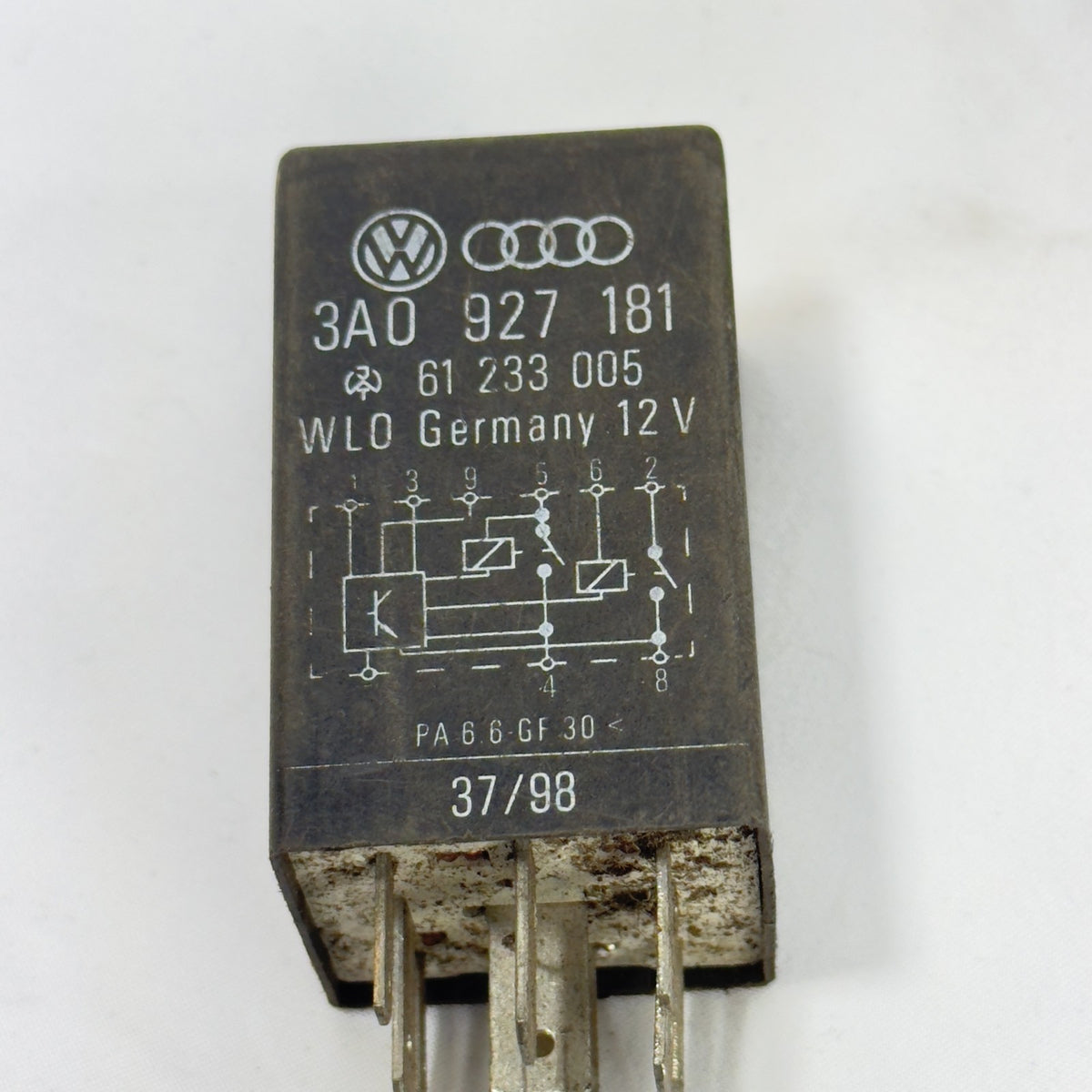 VW Audi Relais 175 3A0927181 12V Passat Golf original – Bild 3