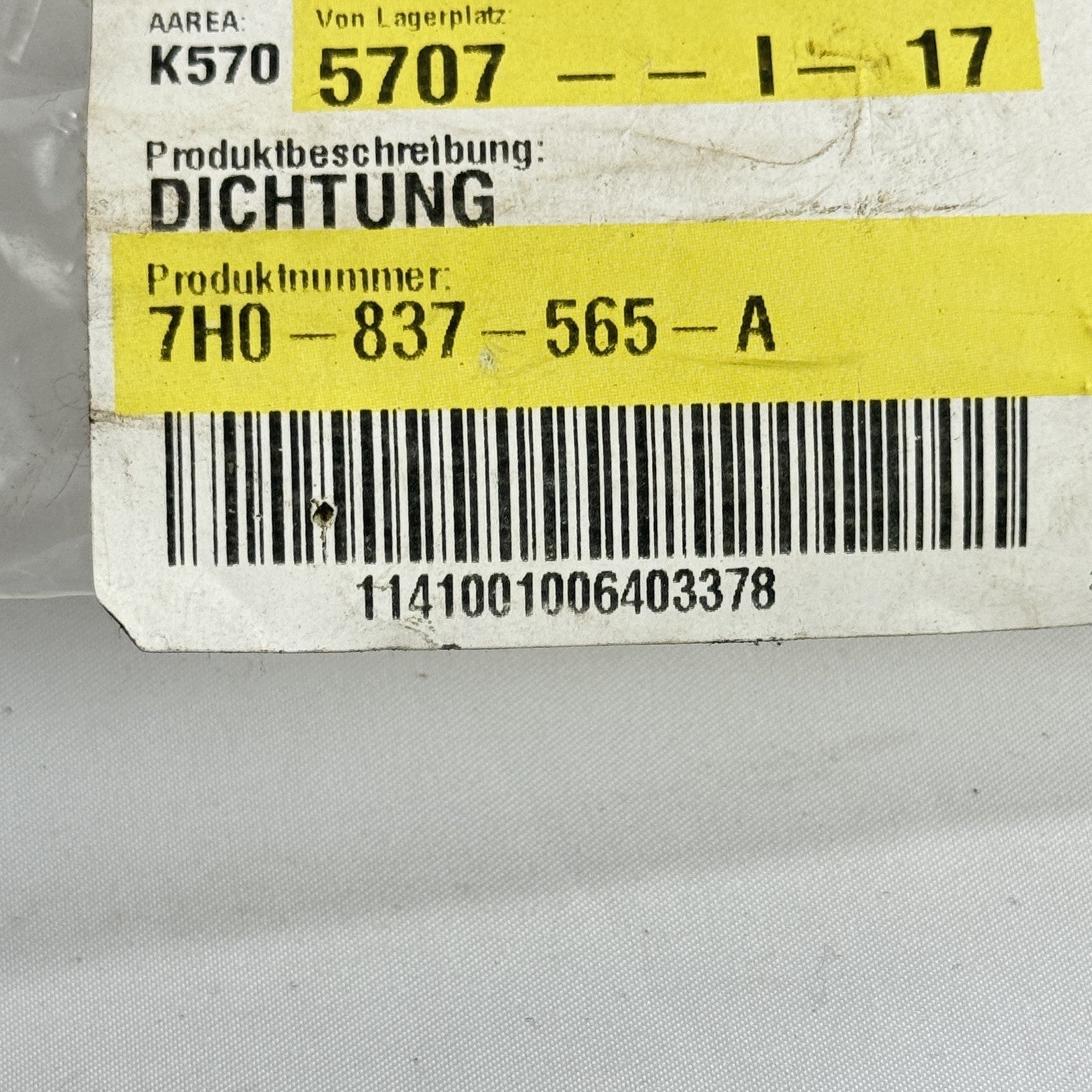 VW T5 T6 Türdichtung vorne rechts Fahrertür Radlauf – Bild 8