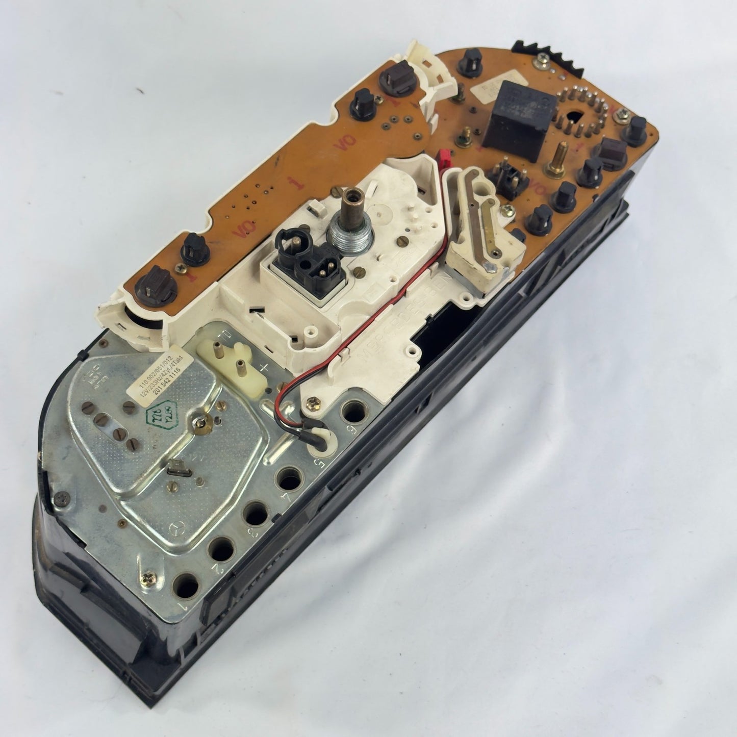 Mercedes W201 2.0E Tacho Kombiinstrument 220km/h ECO Uhr A20154292664