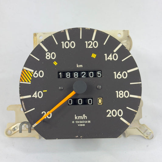Mercedes W124 Tacho Tachometer 250D E250D 300TD Diesel 200kmh 1245426406 – Bild 1