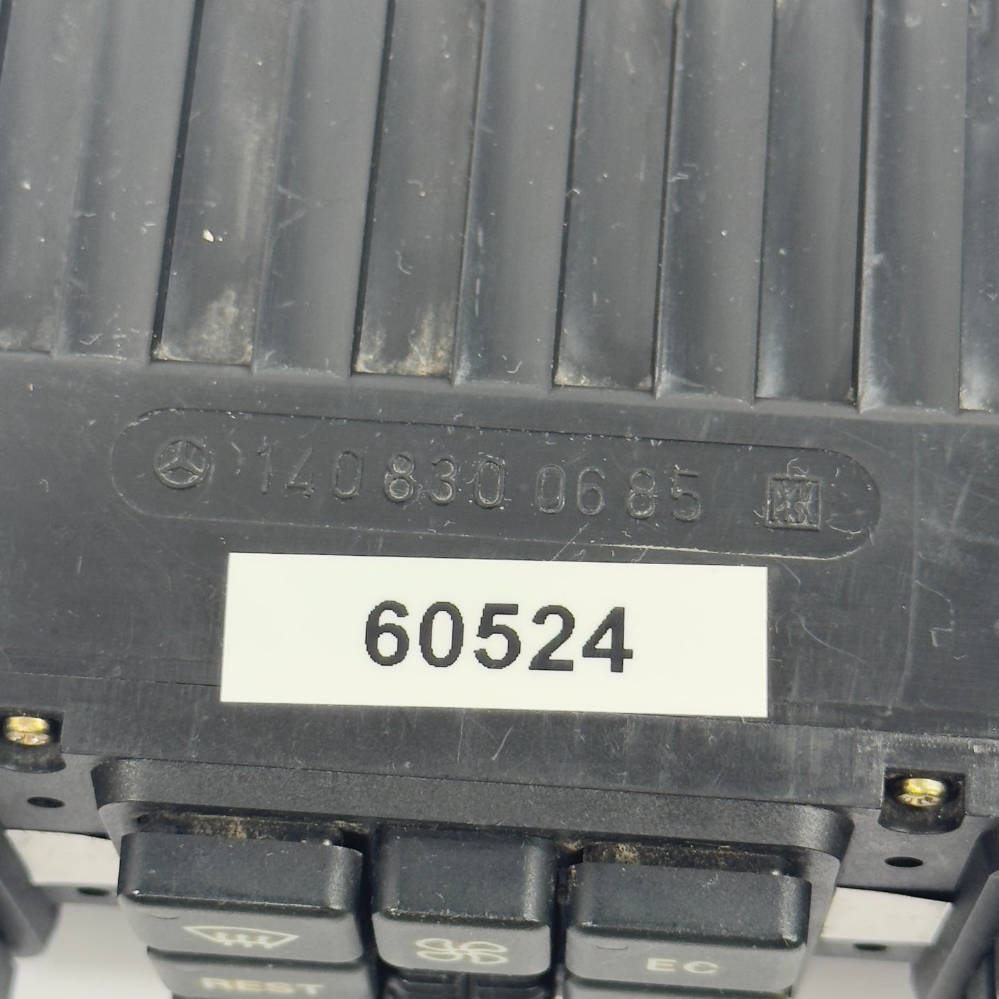 Mercedes W140 Klimabedienteil Heizungsbedienteil Bedienteil A14083006857