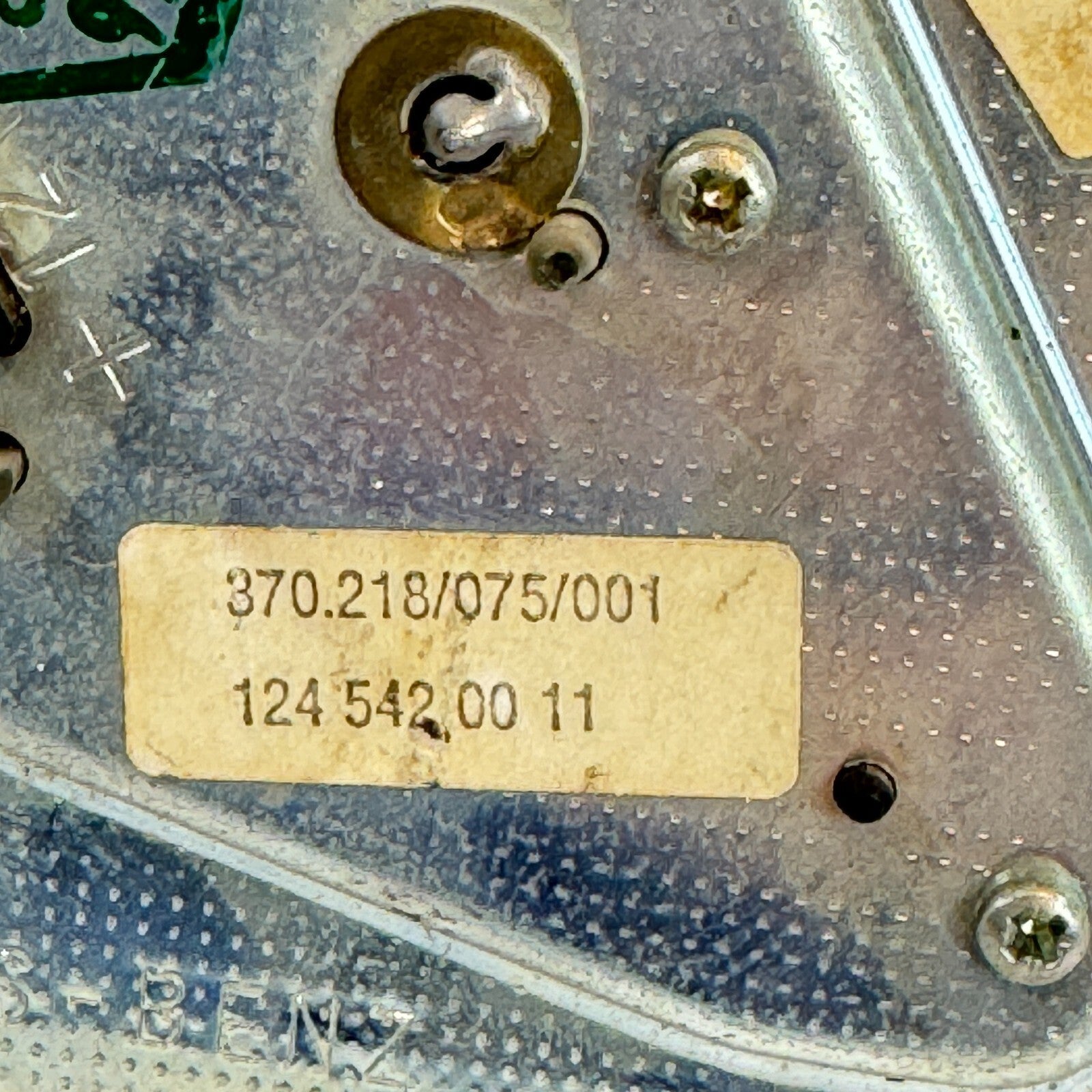 Mercedes W124 Uhr Tacho Kombiinstrument VDO KI A1245420011 – Bild 3