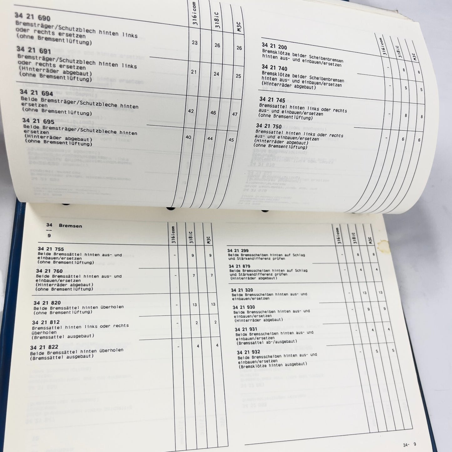 E30 E36 E34 Händlerschreiben Serviceinformationen Juli 1994 BMW Original – Bild 10