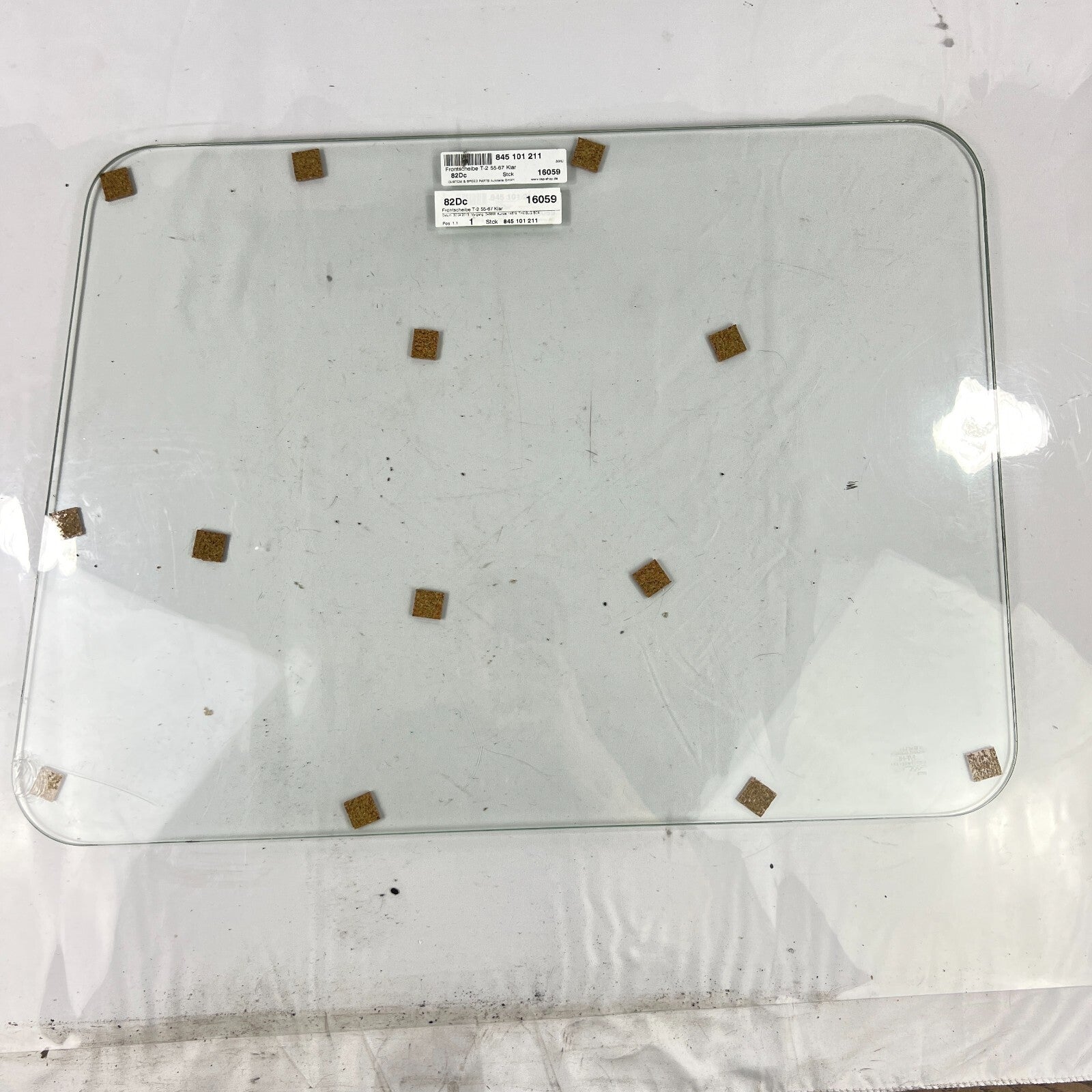 VW T1 Bus Frontscheibe passend für 03/55 bis 07/67 Glas – Bild 1